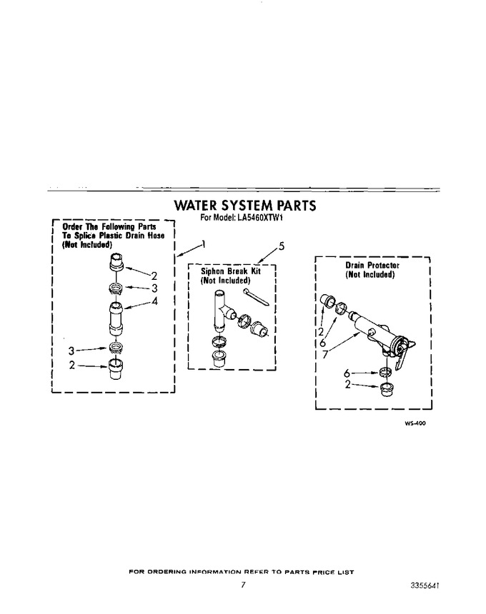 Diagram for LA5460XTW1