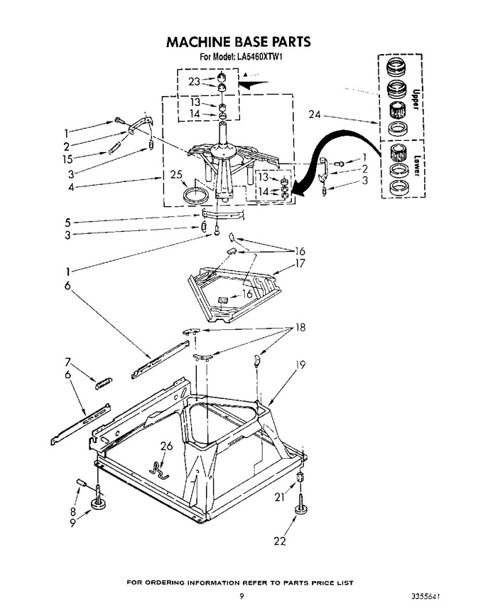 Diagram for LA5460XTW1