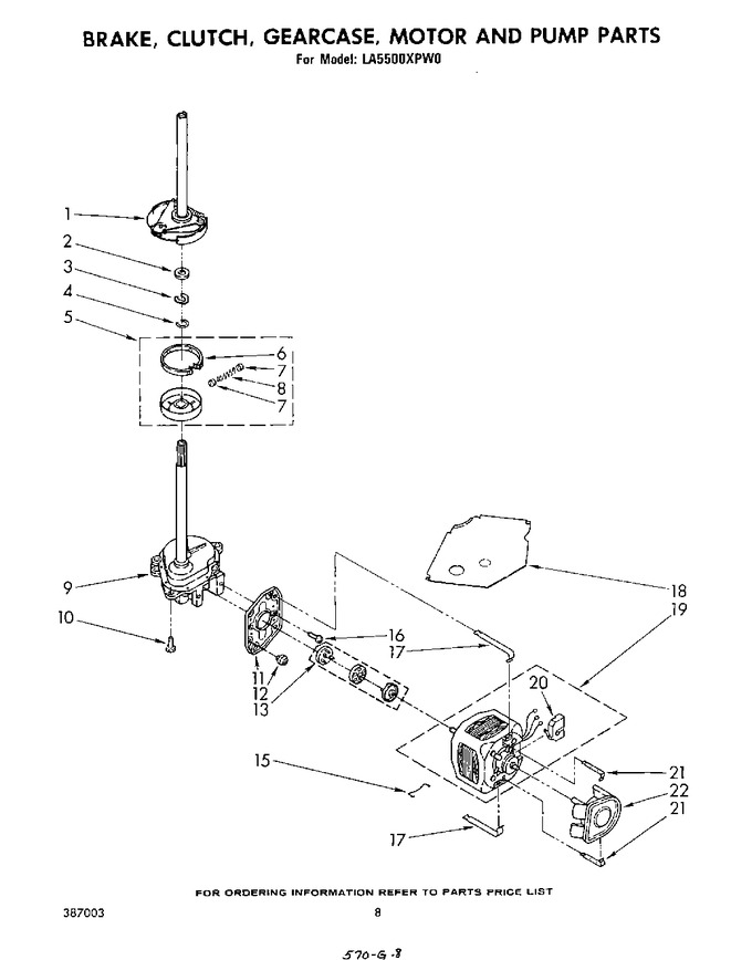 Diagram for LA5500XPW0