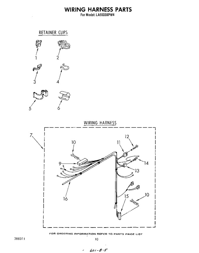 Diagram for LA5500XPW4