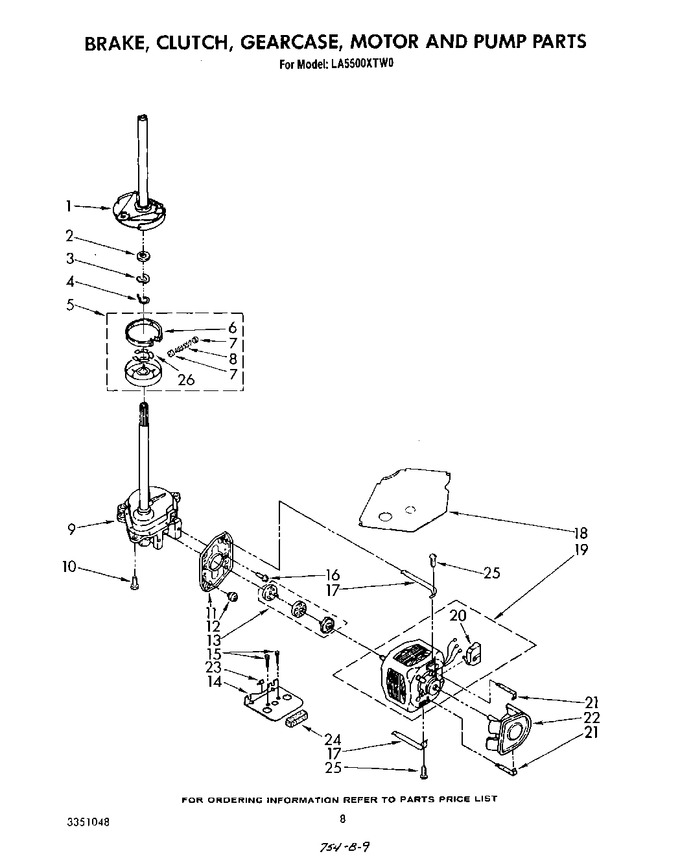 Diagram for LA5500XTN0