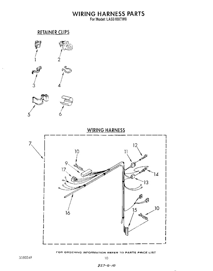 Diagram for LA5510XTW0