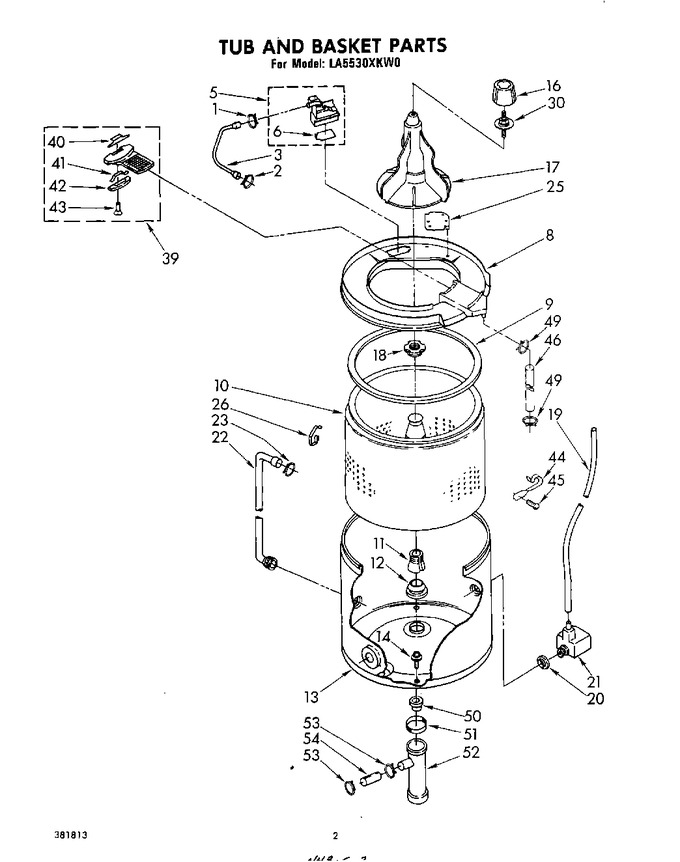 Diagram for LA5530XKW0