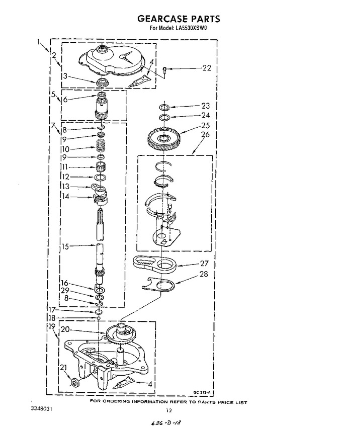 Diagram for LA5530XSW0