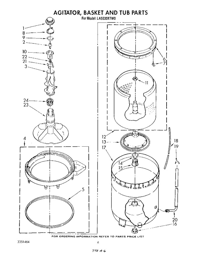 Diagram for LA5530XTW0