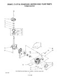 Diagram for 06 - Brake, Clutch, Gearcase, Motor And Pump