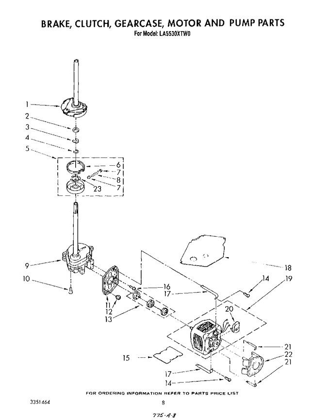 Diagram for LA5530XTW0
