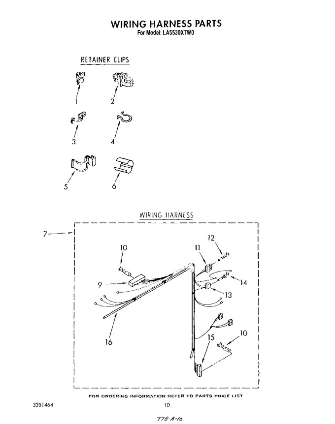 Diagram for LA5530XTW0