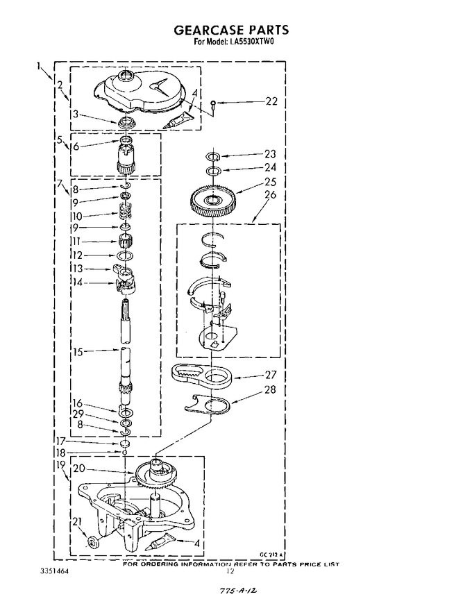 Diagram for LA5530XTG0