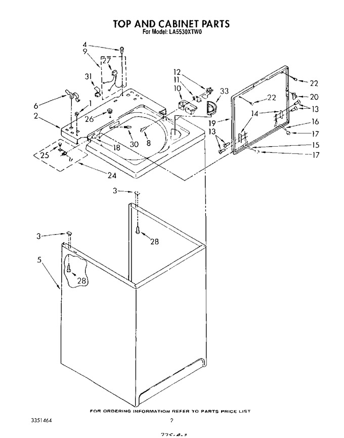 Diagram for LA5530XTF0