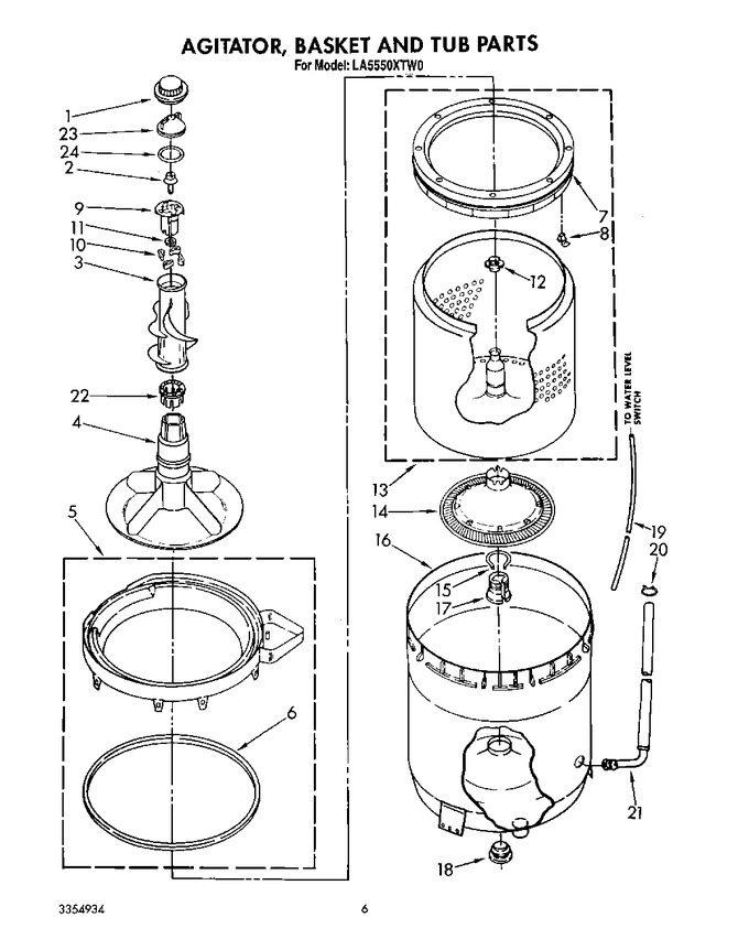 Diagram for LA5550XTF0