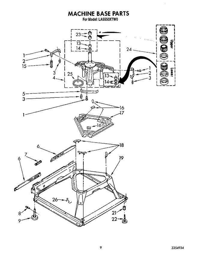 Diagram for LA5550XTM0