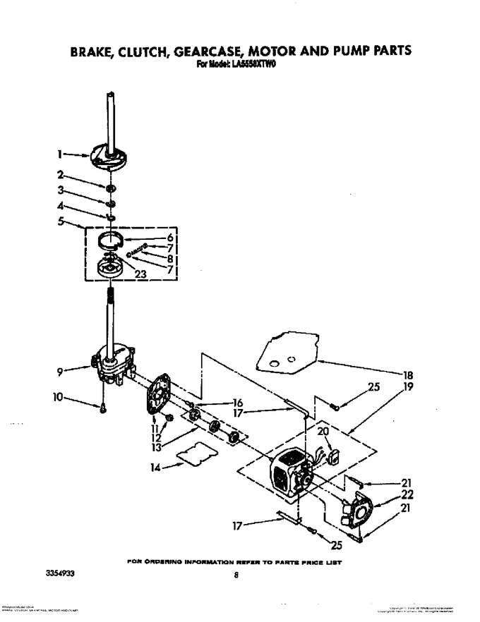 Diagram for LA5558XTW0