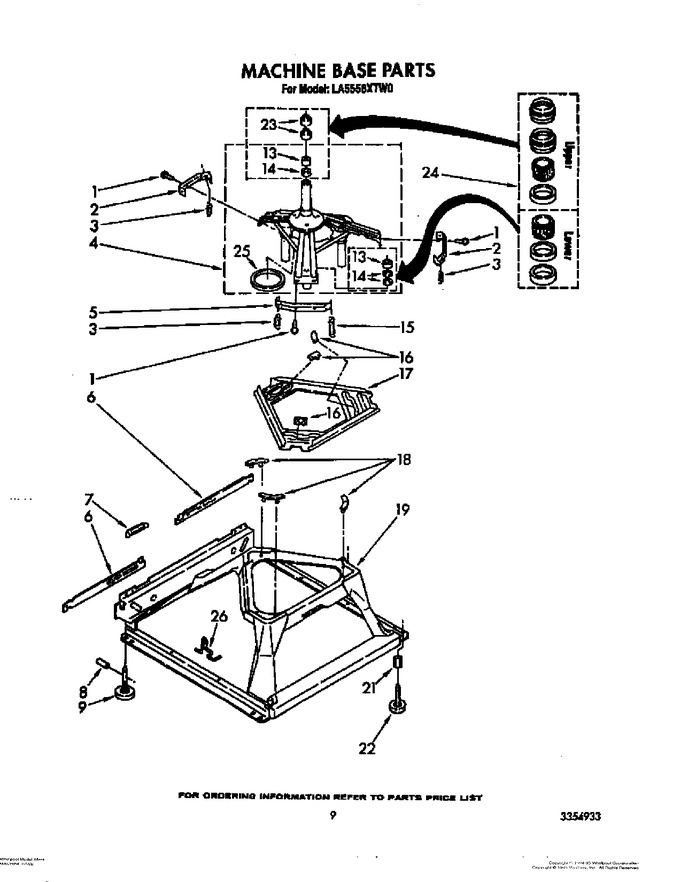 Diagram for LA5558XTW0