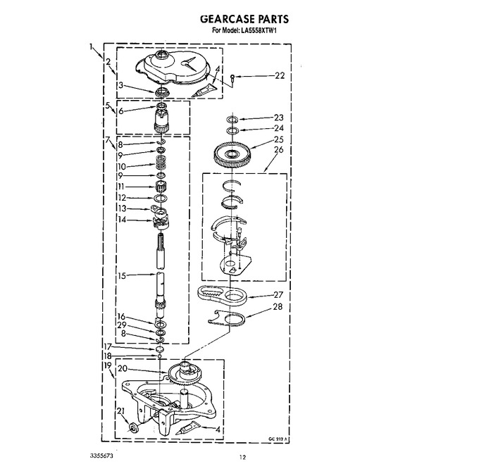 Diagram for LA5558XTM1