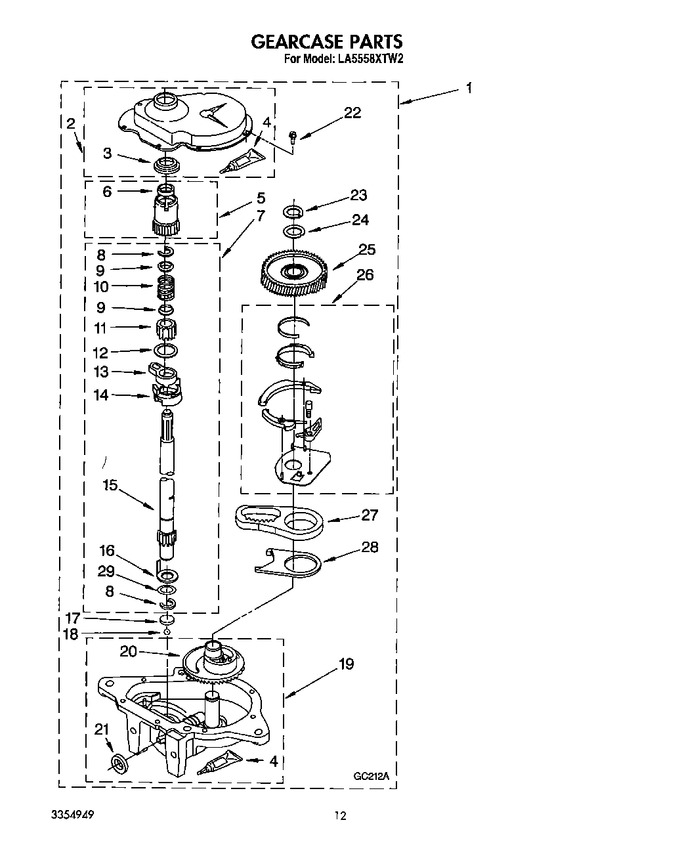 Diagram for LA5558XTN2