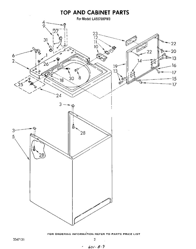 Diagram for LA5570XPW3