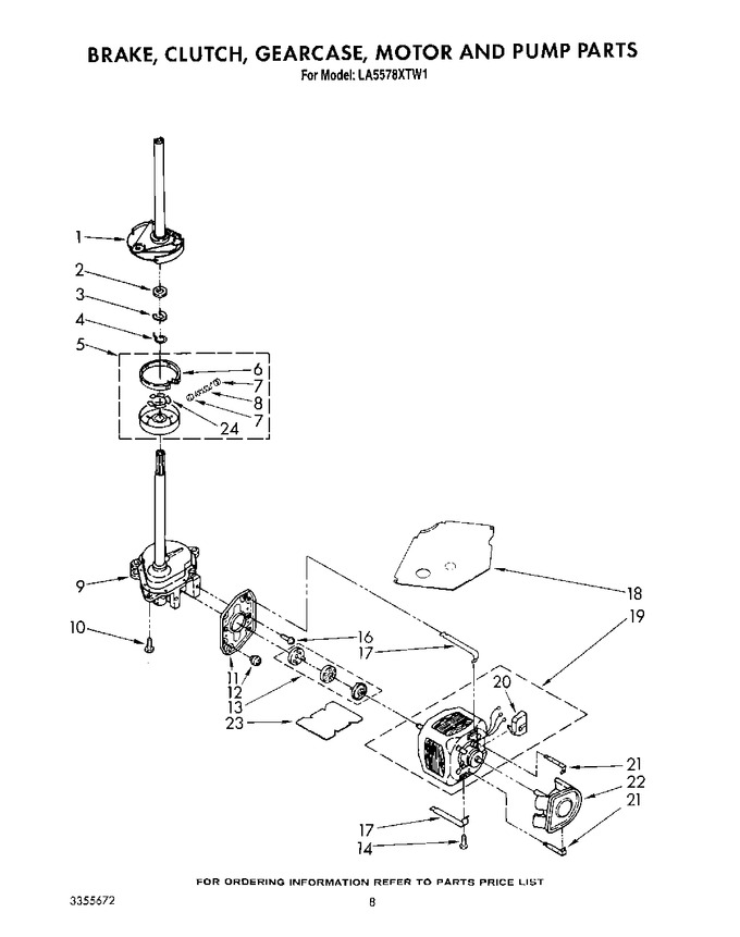 Diagram for LA5578XTF1