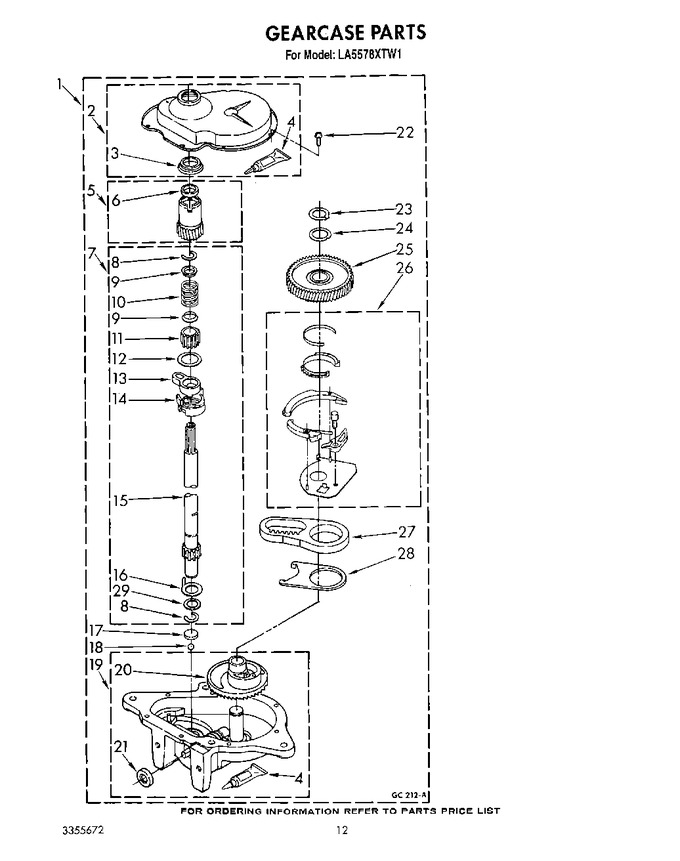 Diagram for LA5578XTF1