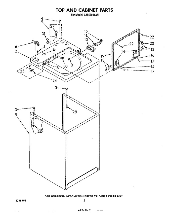 Diagram for LA5580XSW1