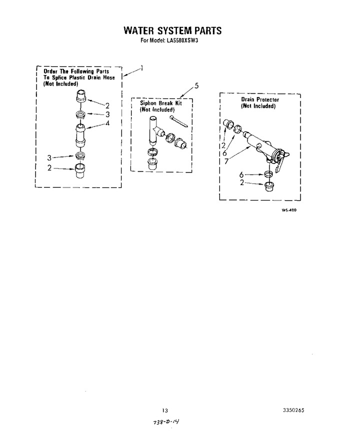 Diagram for LA5580XSW3