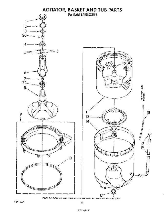 Diagram for LA5580XTN0