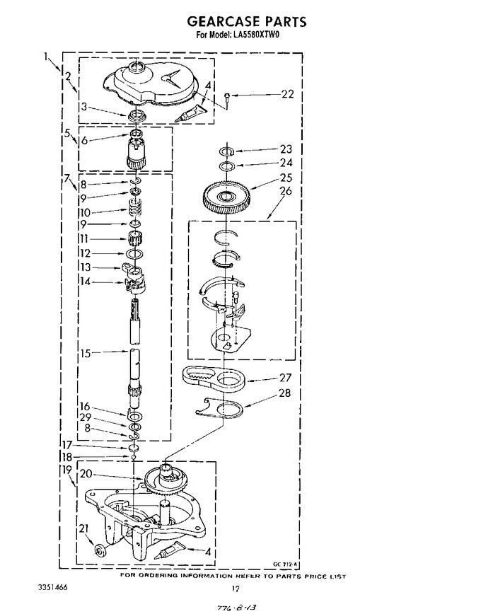 Diagram for LA5580XTN0