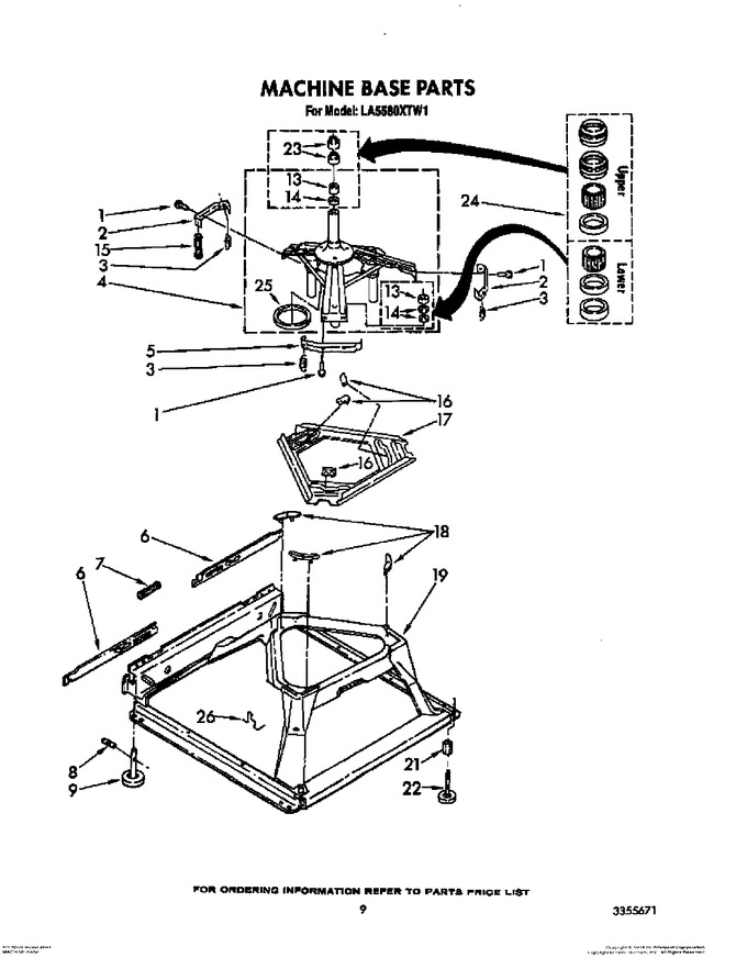 Diagram for LA5580XTG1