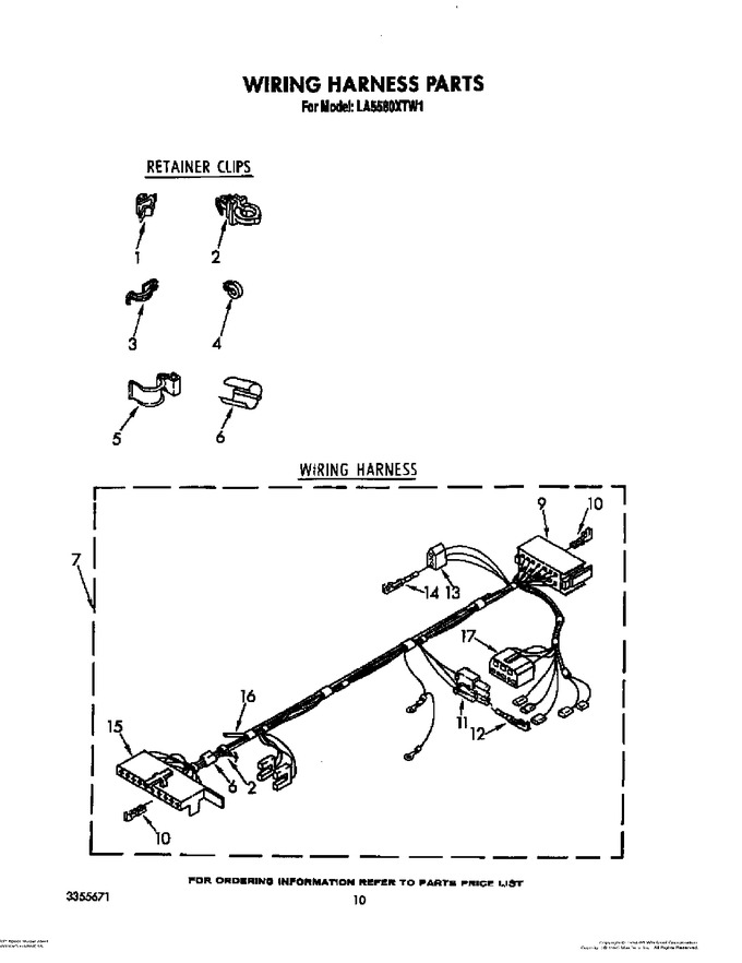 Diagram for LA5580XTG1