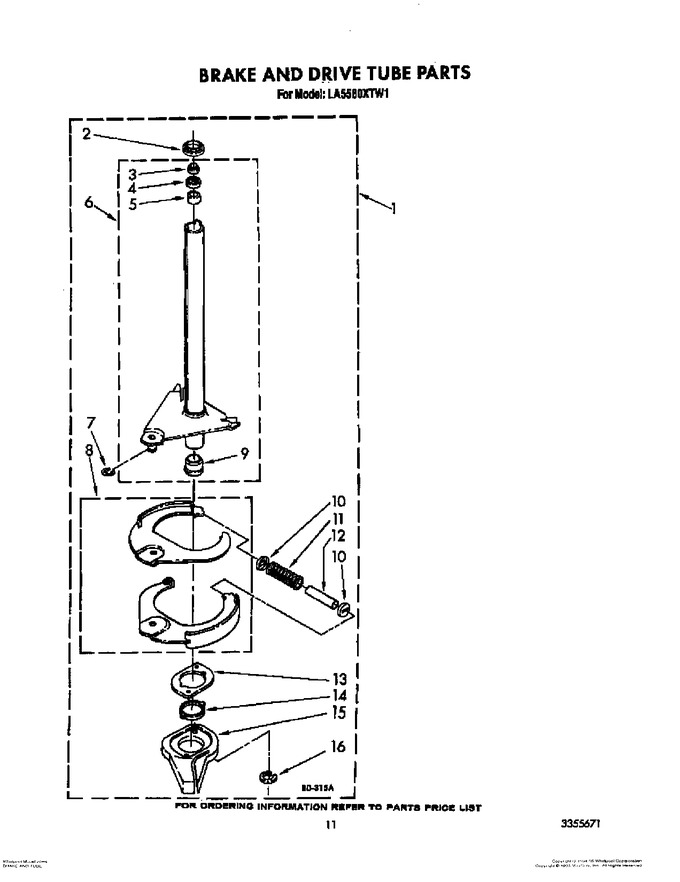 Diagram for LA5580XTW1