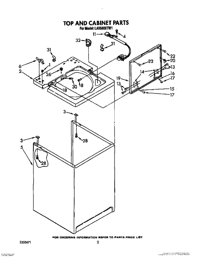 Diagram for LA5580XTG1
