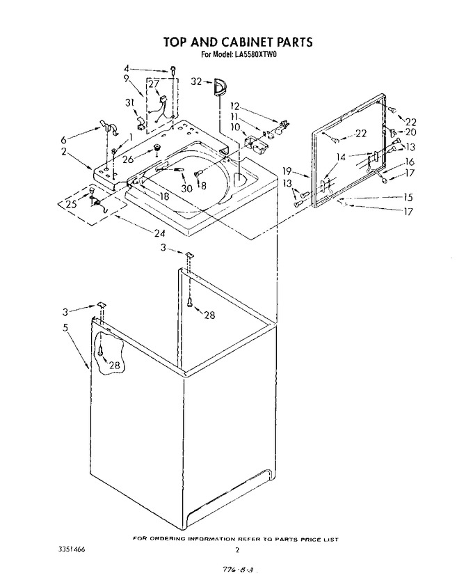 Diagram for LA5580XTM0
