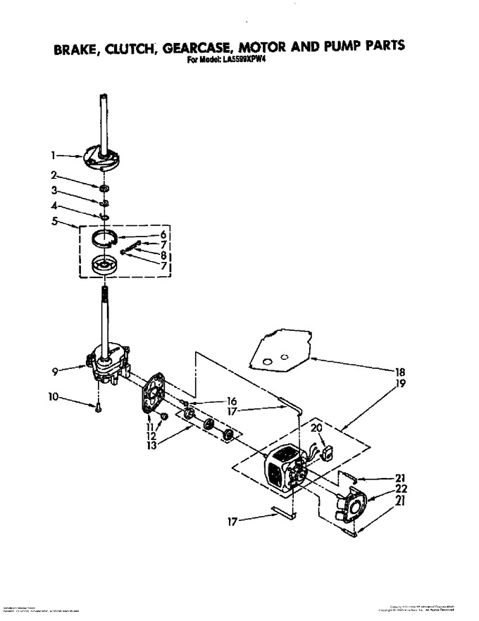 Diagram for LA5599XPW4