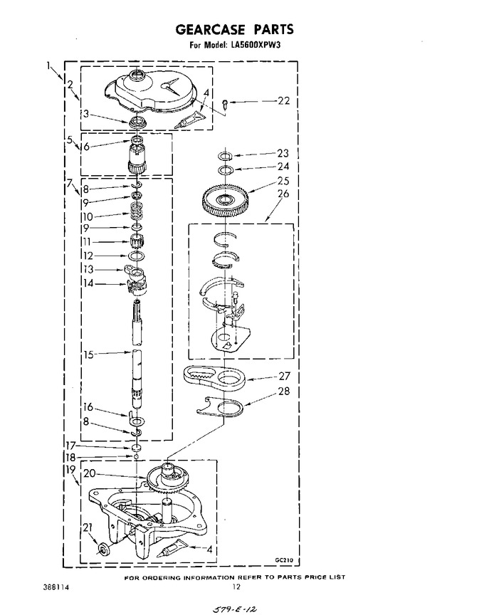 Diagram for LA5600XPW3