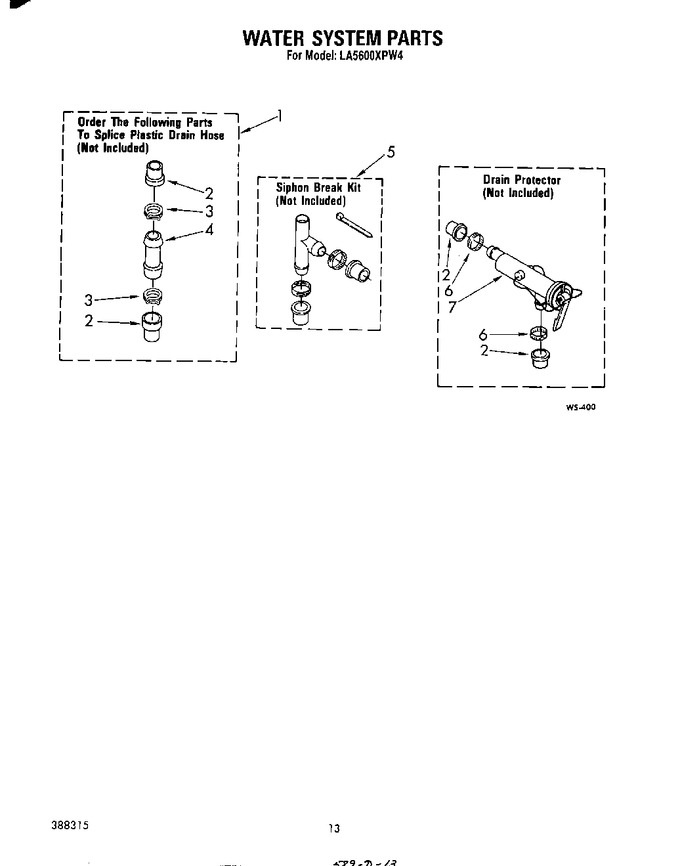 Diagram for LA5600XPW4