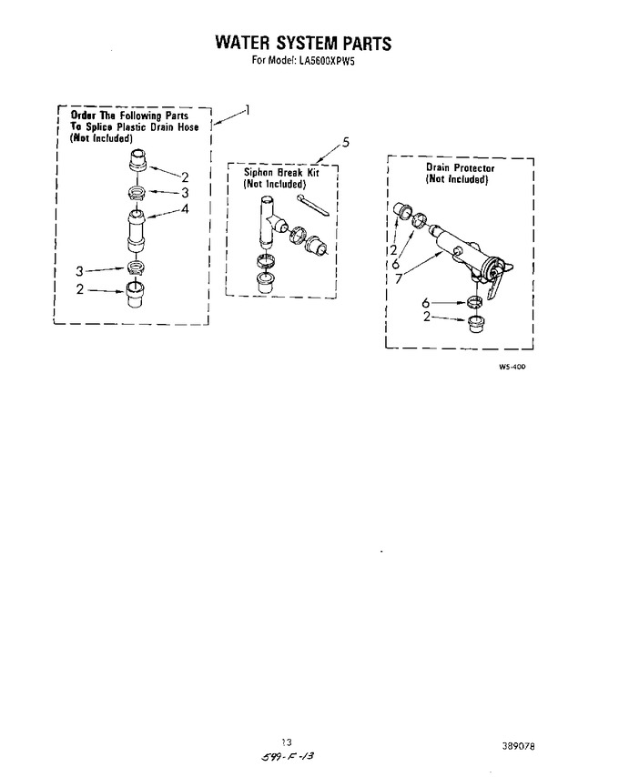 Diagram for LA5600XPW5