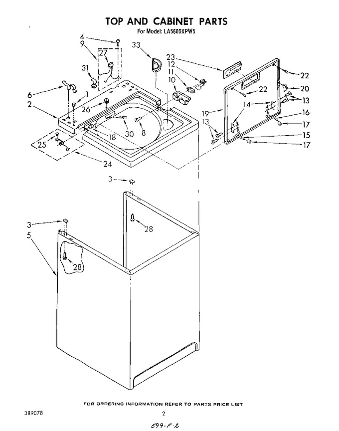 Diagram for LA5600XPW5