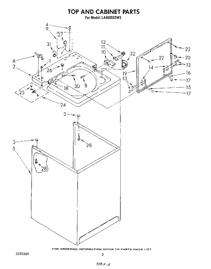 Diagram for LA5600XSW2