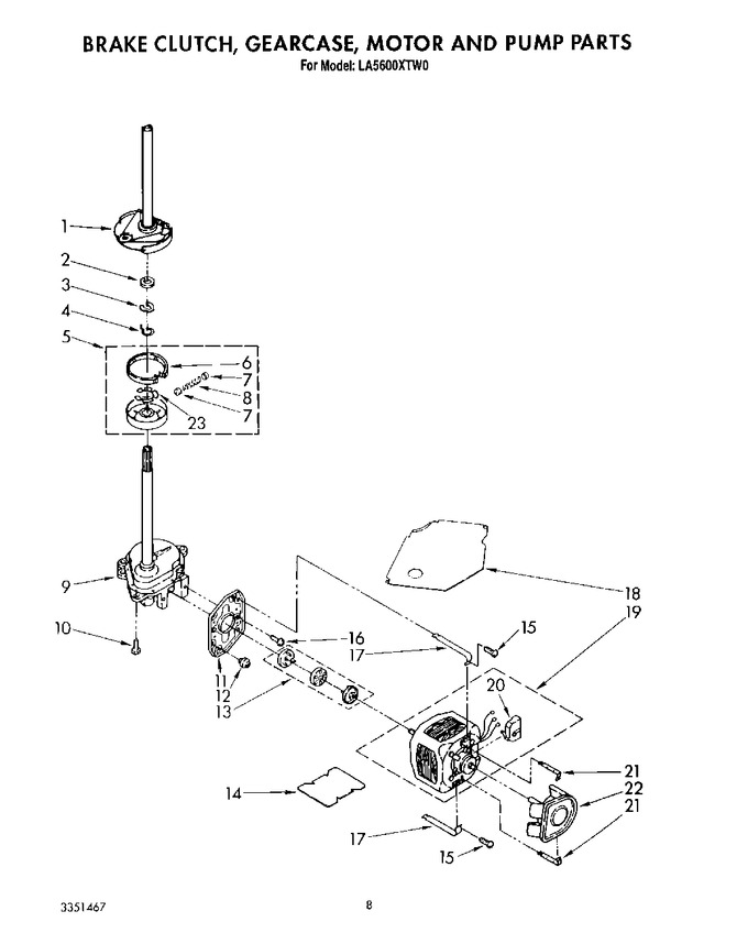 Diagram for LA5600XTM0