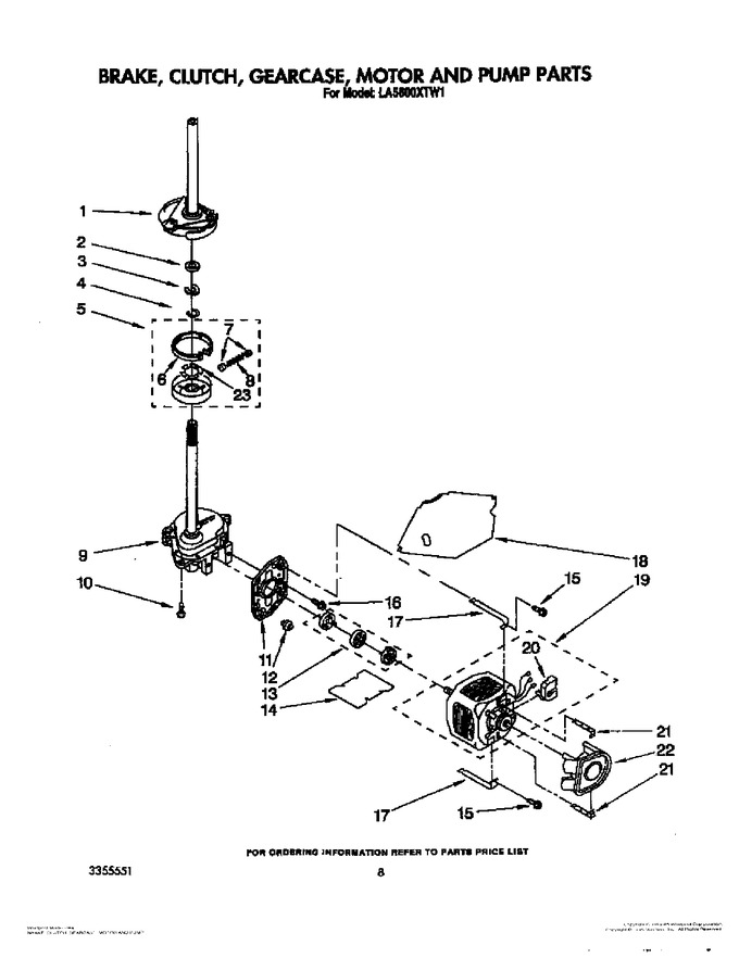 Diagram for LA5600XTW1