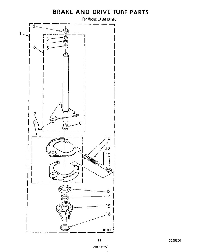 Diagram for LA5610XTW0