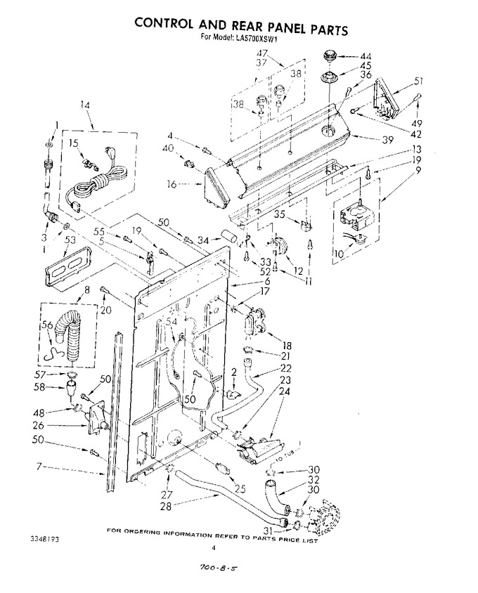 Diagram for LA5700XSW1