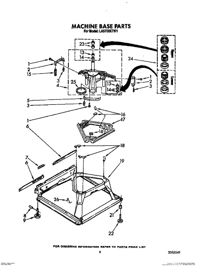 Diagram for LA5700XTG1