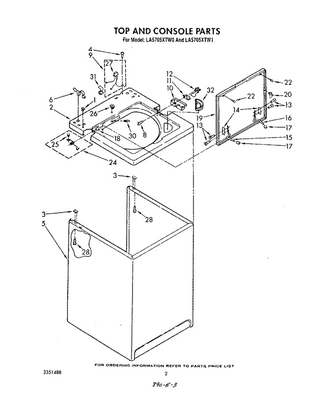 Diagram for LA5705XTN1