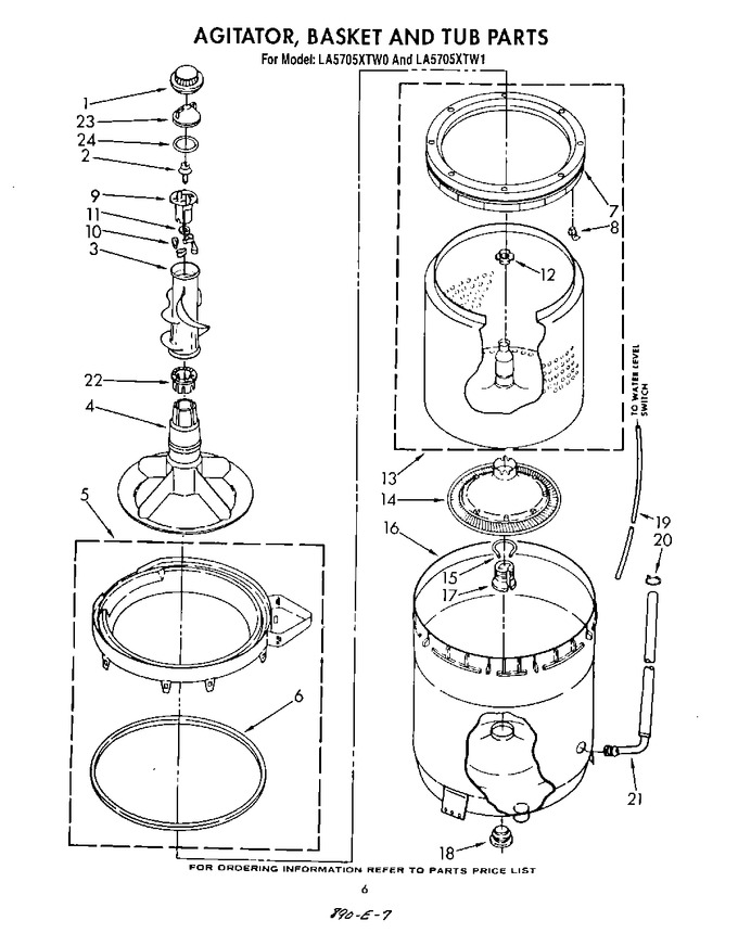 Diagram for LA5705XTM1