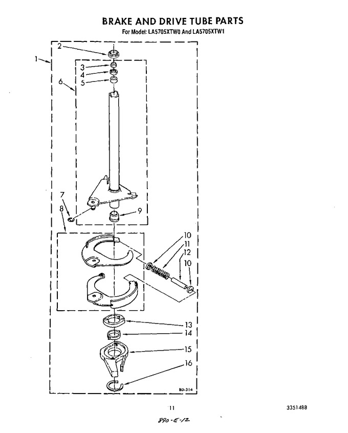 Diagram for LA5705XTN0