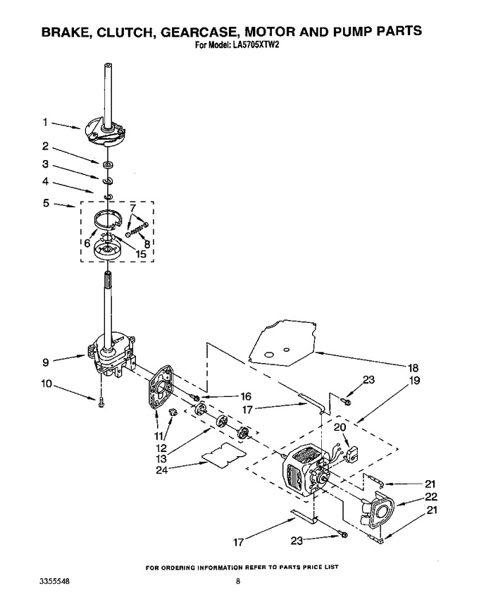 Diagram for LA5705XTF2