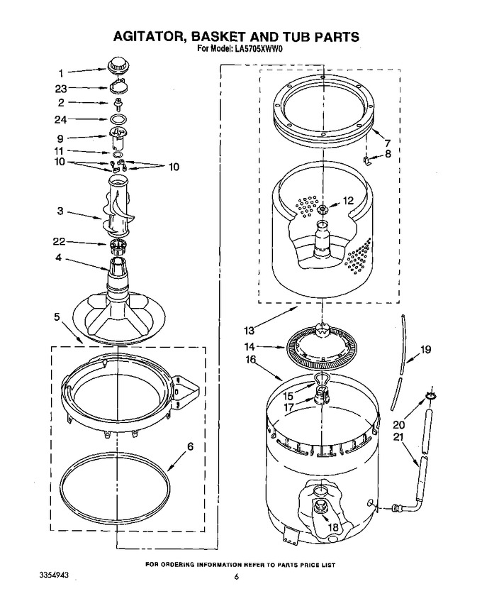 Diagram for LA5705XWF0