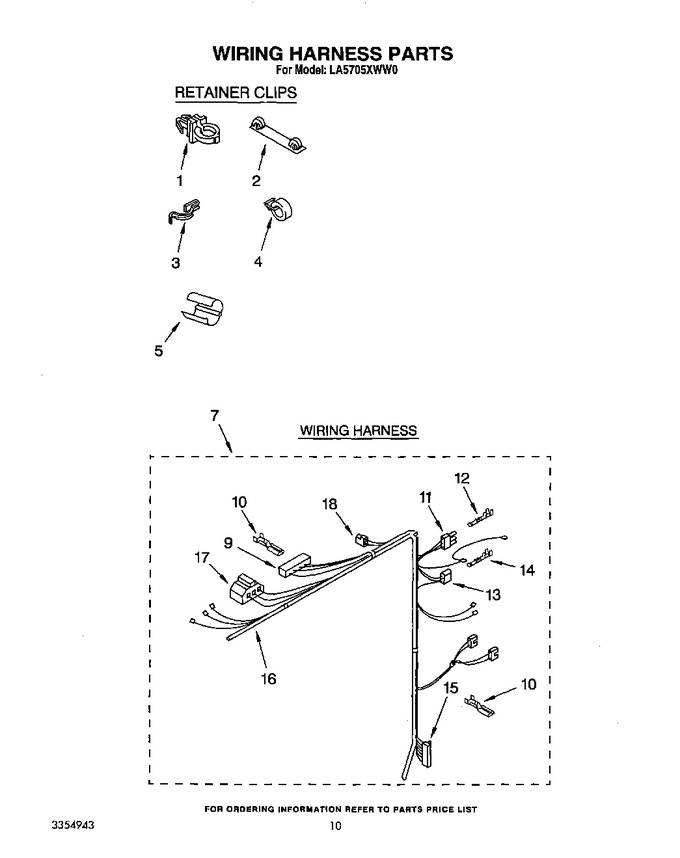 Diagram for LA5705XWN0