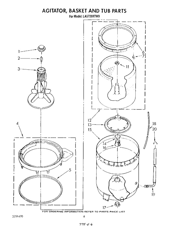 Diagram for LA5720XTF0